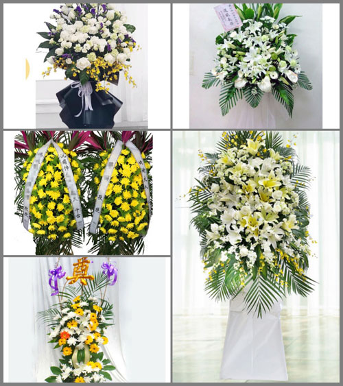 福建福州闽侯县白沙镇白事花篮预定